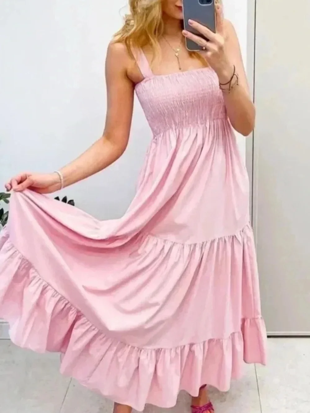 Zara light pink